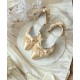 Dita Flower Poetry Season Heel Shoes(Reservation/5 Colours/Full Payment Without Shipping)